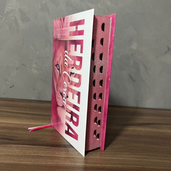 Bíblia Sagrada Herdeira da Coroa Rosa Com Harpa e Índice Versão ARC - Imagem 4