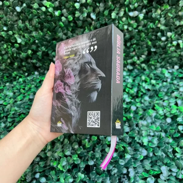 Mini Bíblia de bolsa Yeshua (Jesus) Rosa com índice letra pequena ARC - Imagem 6