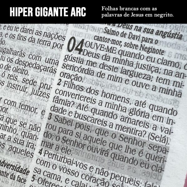 Kit 2 Bíblias Sagradas Roxa e Preta com Harpa e com Índice Casal Cristão - Imagem 3